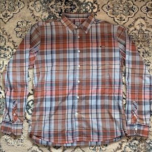 Volcom long sleeve flannel button up shirt